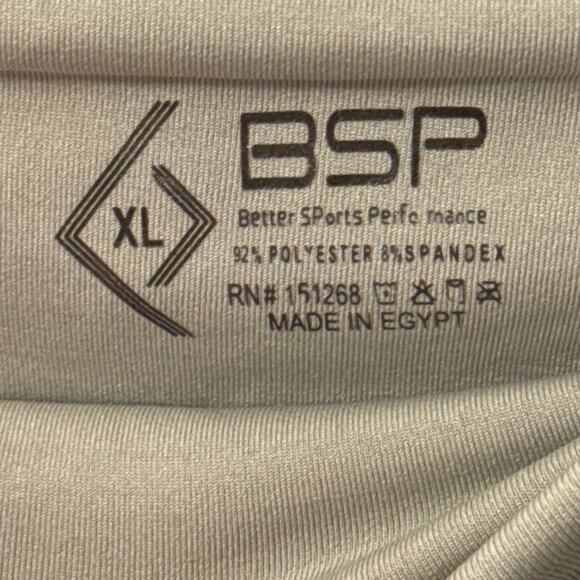 BSP Womens High-Waisted Athletic Shorts Sz XL Light Green shorts. NWT - Picture 11 of 12